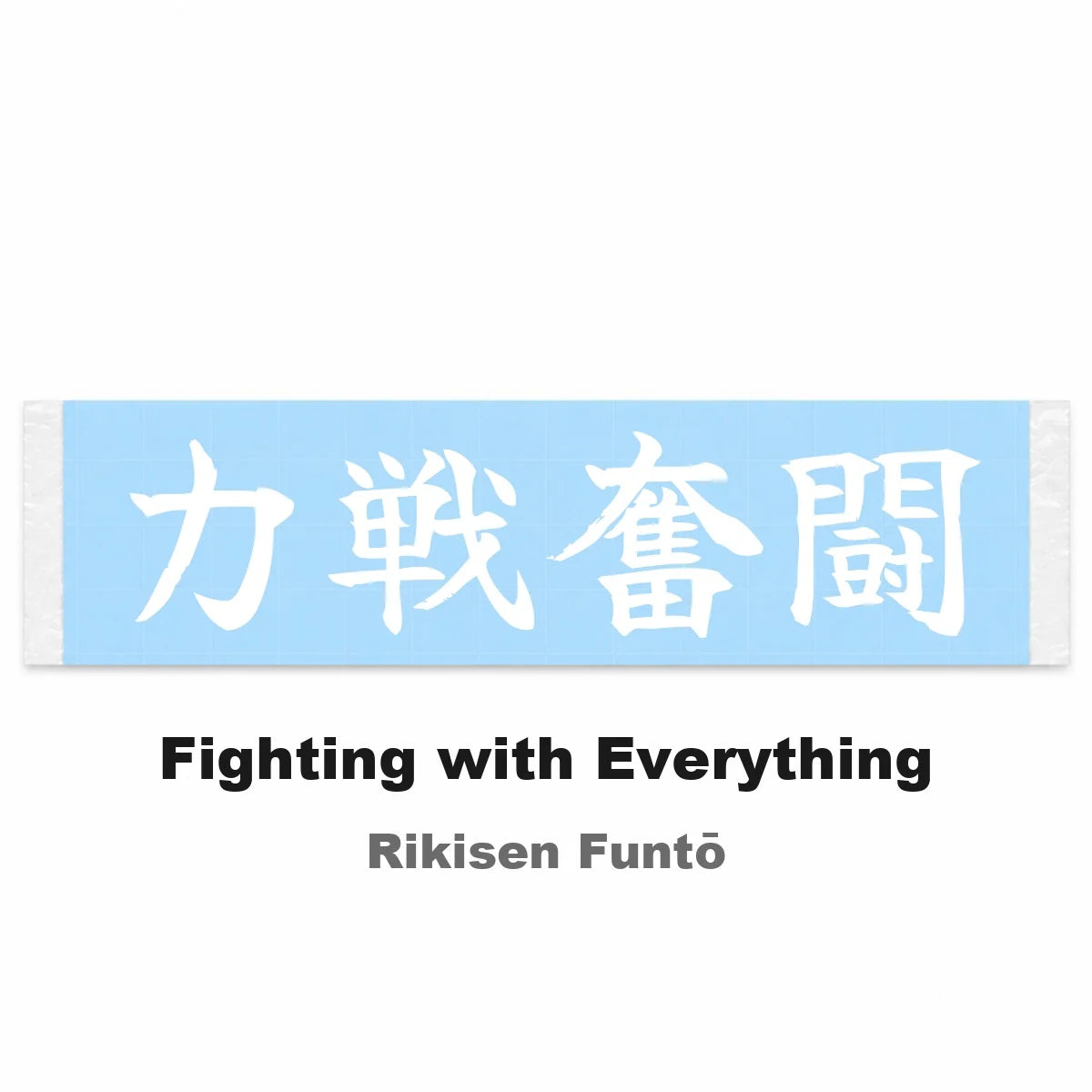 Fighting With Everything Japanese Kanji JDM Vinyl Decal Sticker - Image 2