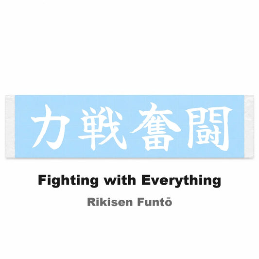 Fighting With Everything Japanese Kanji JDM Vinyl Decal Sticker - Image 2
