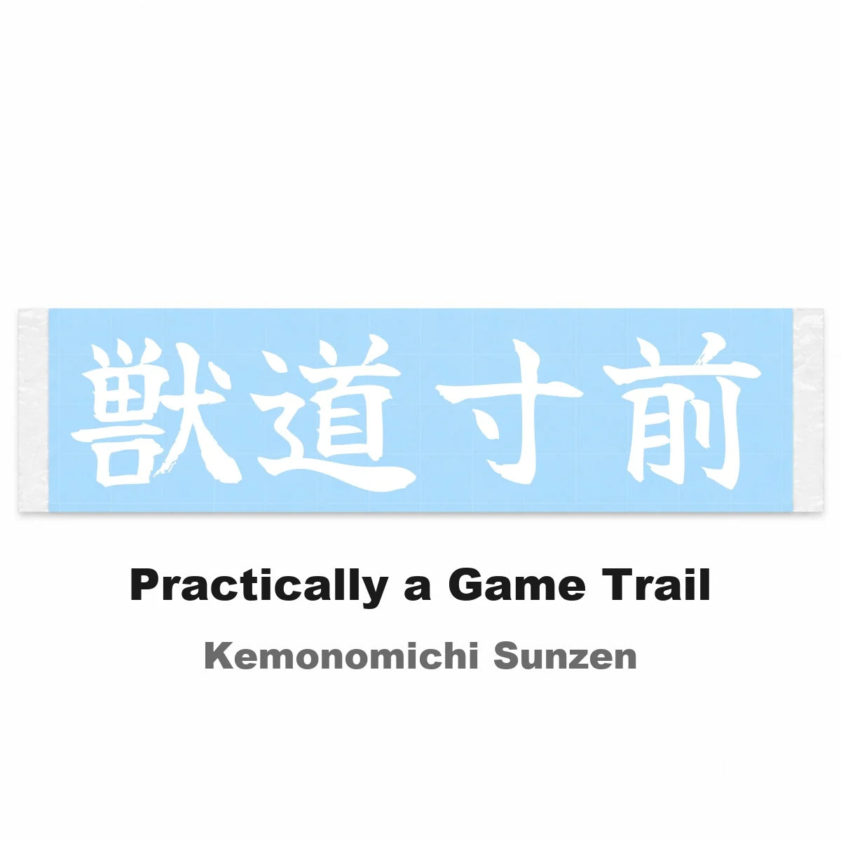 Practically a Game Trail Japanese Kanji JDM Vinyl Decal Sticker - Image 2