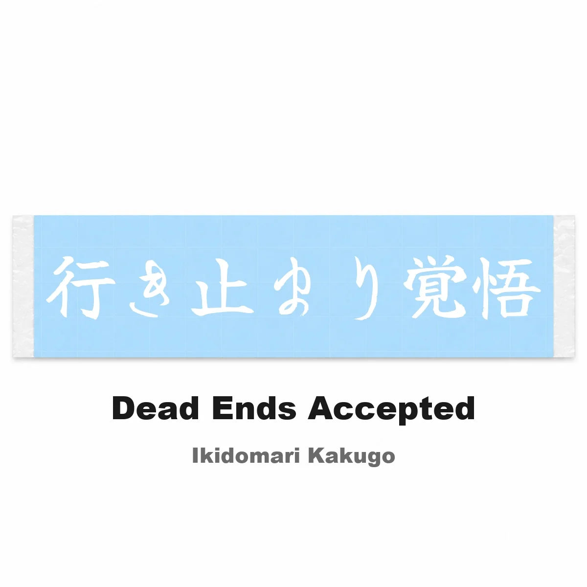 Dead Ends Accepted Japanese Kanji JDM Vinyl Decal Sticker - Image 2