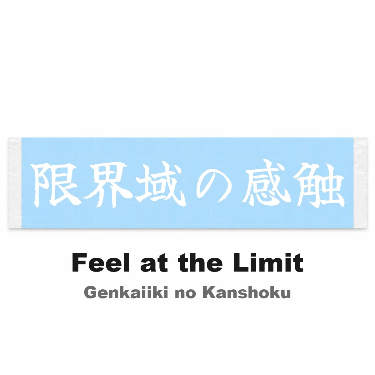 Feel at the Limit Japanese Kanji JDM Vinyl Decal Sticker - Image 2