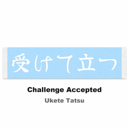 Challenge Accepted Japanese Kanji JDM Vinyl Decal Sticker - Image 2