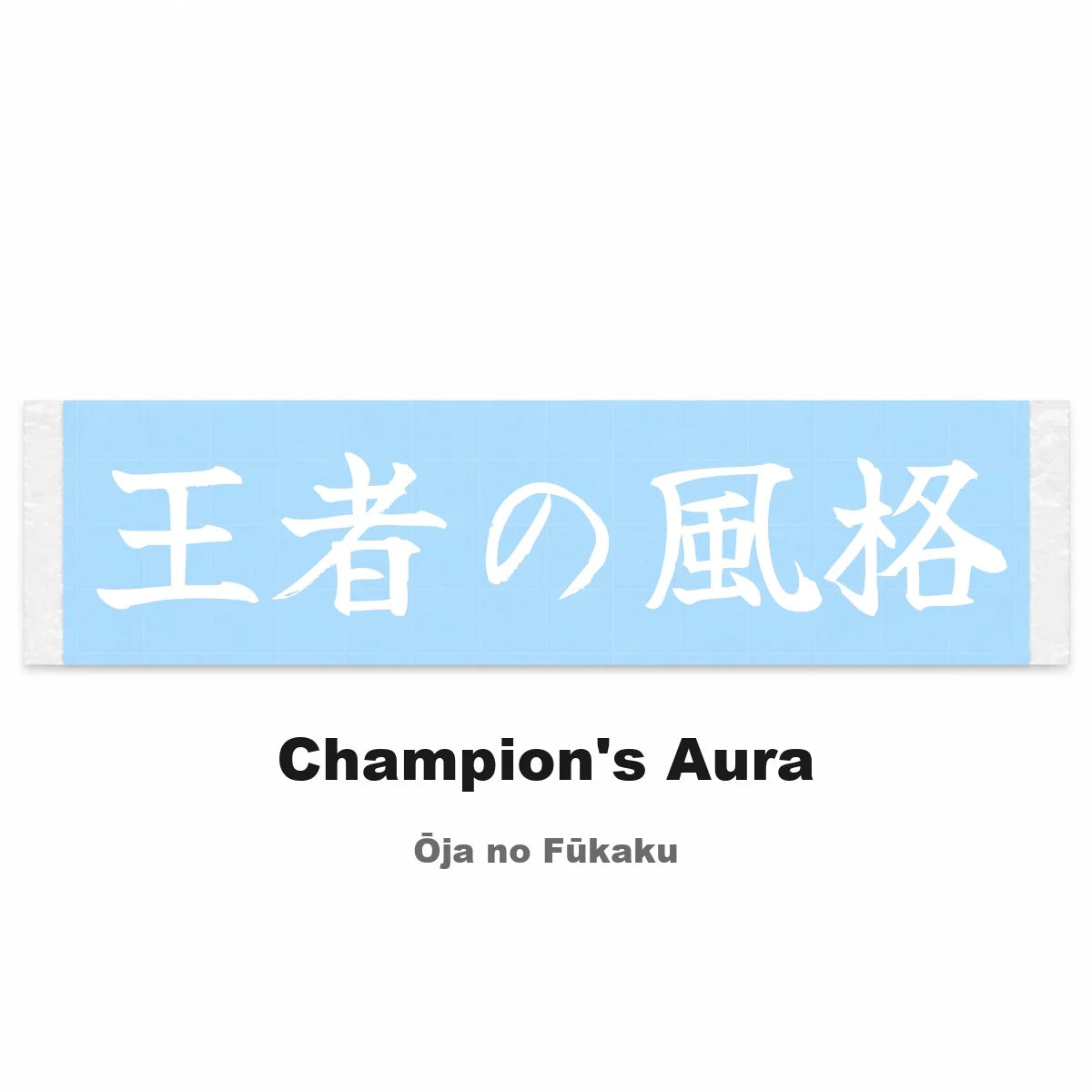 Champion's Aura Japanese Kanji JDM Vinyl Decal Sticker - Image 2