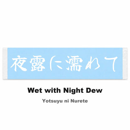 Wet With Night Dew Japanese Kanji JDM Vinyl Decal Sticker - Image 2