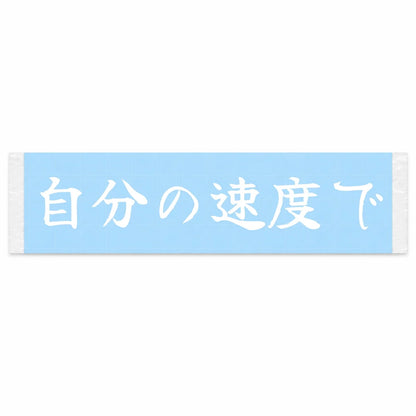 At Your Own Pace Japanese Kanji JDM Vinyl Decal Sticker - Image 1