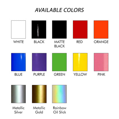 Work of Four Wheels Japanese Kanji JDM Vinyl Decal Sticker - Available Colors