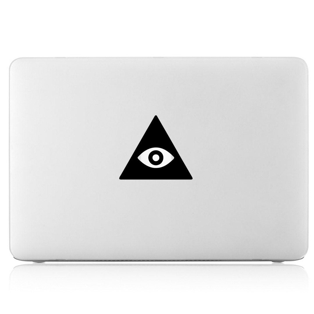 Eye of Providence Vinyl Decal - Triangle Pyramid Laptop Sticker